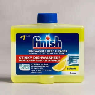 Finish płyn do czyszczenia zmywarek Lemon 250ml - Środki do zmywarek - miniaturka - grafika 1