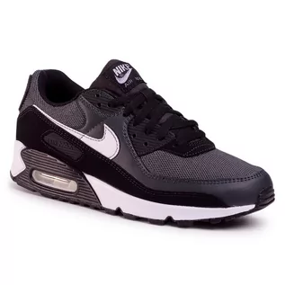 Półbuty męskie - Buty Nike Air Max 90 CN8490 002 Iron Grey/White/Dk Smoke Grey - grafika 1