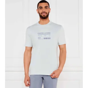 BOSS ORANGE T-shirt Te_atacama Regular Fit - Koszulki męskie - miniaturka - grafika 1