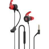 Słuchawki - Natec GENESIS Oxygen 200 Czarno-Czerwone - miniaturka - grafika 1
