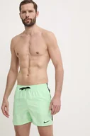 Stroje kąpielowe - Nike szorty kąpielowe kolor zielony - miniaturka - grafika 1
