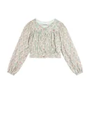 Bluzki dla dziewczynek - NONO Bluzka "Timba" ze wzorem - miniaturka - grafika 1