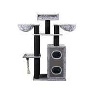 Drapaki dla kotów - RHR Quality Cat Paradise Blackline Light Grey drapak dla kota XXL - miniaturka - grafika 1