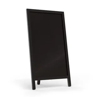 Potykacz stojak kredowy CZARNY jednostronny 78x44 cm stojak reklamowy - Akcesoria do reklamy - miniaturka - grafika 1