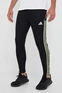 Spodnie męskie - adidas Performance spodnie treningowe Tiro 23 kolor czarny z aplikacją - miniaturka - grafika 1