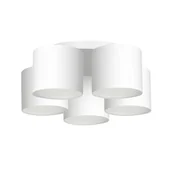 Lampy sufitowe - Luminex Arden 3425 Plafon Oprawa sufitowa 5x60W E27 biały - miniaturka - grafika 1