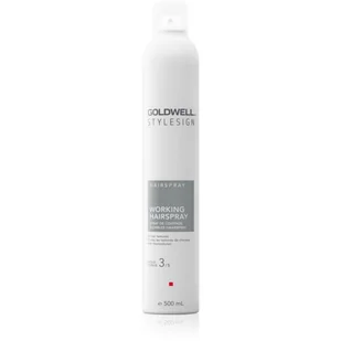 Goldwell Stylesign Working Hairspray - plaukų lakas, lankstus fiksavimas, 500ml - Kosmetyki do stylizacji włosów - miniaturka - grafika 1