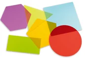 Zabawki sensoryczne - Duże Plastikowe Figury Geometryczne - miniaturka - grafika 1