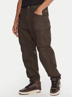 G-Star Raw Spodnie materiałowe MA1 Cargo D26945-D388 Brązowy Regular Fit - Spodnie męskie - miniaturka - grafika 1