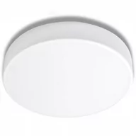 Lampy sufitowe - Euluna Lampa sufitowa Cleo 600, czujnik, 60 cm biała - miniaturka - grafika 1
