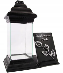 Znicz Kapliczka Kochanemu Tacie Dedykacja Dla Taty - Lampiony i znicze - miniaturka - grafika 1