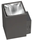 Lampy ogrodowe - Lampa wodoodporna Roland AZ5229 LED 9W kwadratowa szara - miniaturka - grafika 1