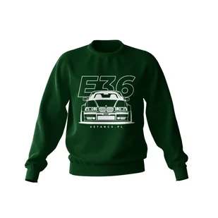 Bluza BMW E36 zielona-XL - Odzież do sportów motorowych - miniaturka - grafika 1