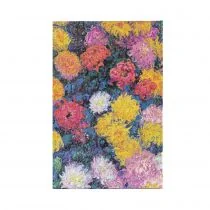 Paperblanks Notatnik Monet's Chrysanthemums mini PB9716-7 linia - Szkolne artykuły papiernicze - miniaturka - grafika 1