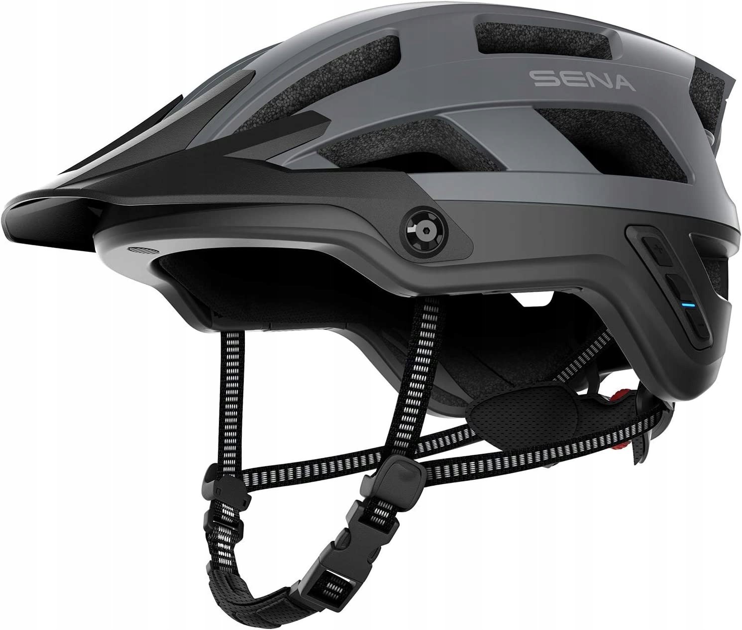 Kask rowerowy Sena Smart Mtb Helmet M1 Evo Matt Grey M 55-59cm