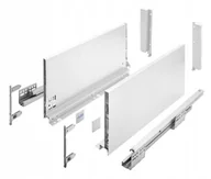 Meble modułowe i akcesoria - Szuflada Gtv Axis Pro 600D1 B. Wysoka L600 H199 Biała Cichy Domyk Wysuw - miniaturka - grafika 1