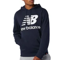 Bluzy męskie - Bluza New Balance MT03558ECL - granatowa - miniaturka - grafika 1