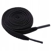 Akcesoria obuwnicze - Sznurówki Sznurowadła Płaskie 8 Mm 100 Cm K Czarny - miniaturka - grafika 1