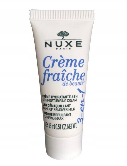 Nuxe, Creme Fraiche de Beaute, Hydrating 48H, Cream, For Face, 15 ml *Miniature For Women