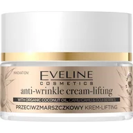 Kremy do twarzy - Eveline cosmetics Organic Gold Przeciwzmarszczkowy Krem Liftingujący 50ml EVEL-0201 - miniaturka - grafika 1