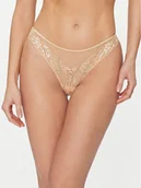 Majtki damskie - Guess Figi brazylijskie O4RE00 KC190 Beżowy - miniaturka - grafika 1