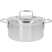 Garnki - DEMEYERE 5-PLUS Garnek niski z pokrywką 3 ltr - miniaturka - grafika 1