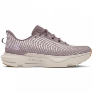 Buty sportowe damskie - Damskie buty do biegania Under Armour UA W Infinite Pro - beżowe - miniaturka - grafika 1