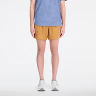 Spodenki męskie - Spodenki męskie New Balance MS21278TOB  brązowe - miniaturka - grafika 1