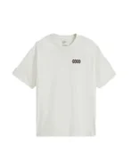 Koszulki męskie - T-shirt Męski VANS Earthbound Loose Fit SS Marshmallow VN000RD6FS81 L - miniaturka - grafika 1