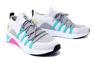 BIG STAR HH274531 biały/szary, półbuty damskie - Big Star - Półbuty damskie - miniaturka - grafika 1