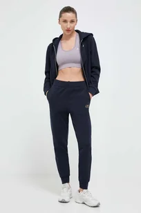 EA7 Emporio Armani komplet lounge damski kolor granatowy - Dresy damskie - miniaturka - grafika 1