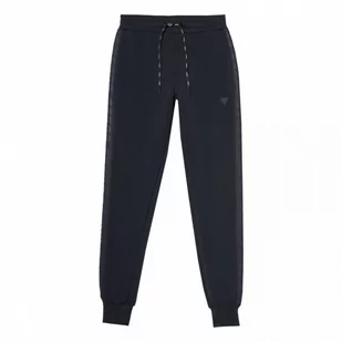 Damskie spodnie dresowe Guess Allie Scuba - grafitowe - GUESS - Spodnie sportowe damskie - miniaturka - grafika 1