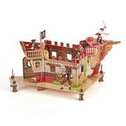 Figurki dla dzieci - Papo 80403 Fort piracki z 3 figurkami mini - miniaturka - grafika 1