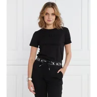 Koszulki i topy damskie - Armani Exchange T-shirt | Regular Fit - miniaturka - grafika 1