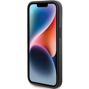 Etui Guess GUHCP14SPG4GPK Apple iPhone 14 / 15 hardcase 4G Triangle Metal Logo czarny/black - Etui i futerały do telefonów - miniaturka - grafika 6