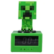 Gadżety dla graczy - Lampka gamingowa PALADONE Minecraft Creeper Icon Alarm Clock - miniaturka - grafika 1