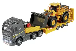 MAJORETTE GRAND SERIES VOLVO FH16 CIĘŻARÓWKA + VOLVO L350H ŁADOWARKA SAMOCHÓD NOWY METALOWY MODEL - Samochody i pojazdy dla dzieci - miniaturka - grafika 1