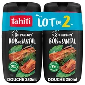 Kosmetyki kąpielowe dla dzieci - TAHITI - Żel pod prysznic perfumowany 8h drzewo sandałowe - 250 ml x2 - miniaturka - grafika 1