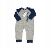 Pajacyki dla niemowląt - Pajacyk dziecięcy rękaw CALVIN KLEIN 12 msc - miniaturka - grafika 1