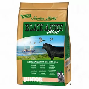 Markus-Muehle Black Angus Junior 15 kg - Sucha karma dla psów - miniaturka - grafika 1