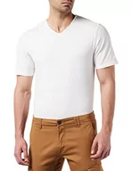 Koszulki męskie - United Colors of Benetton T-shirty 3je1j4264 T-shirty Męskie, Biały Optyczny 101, L - miniaturka - grafika 1