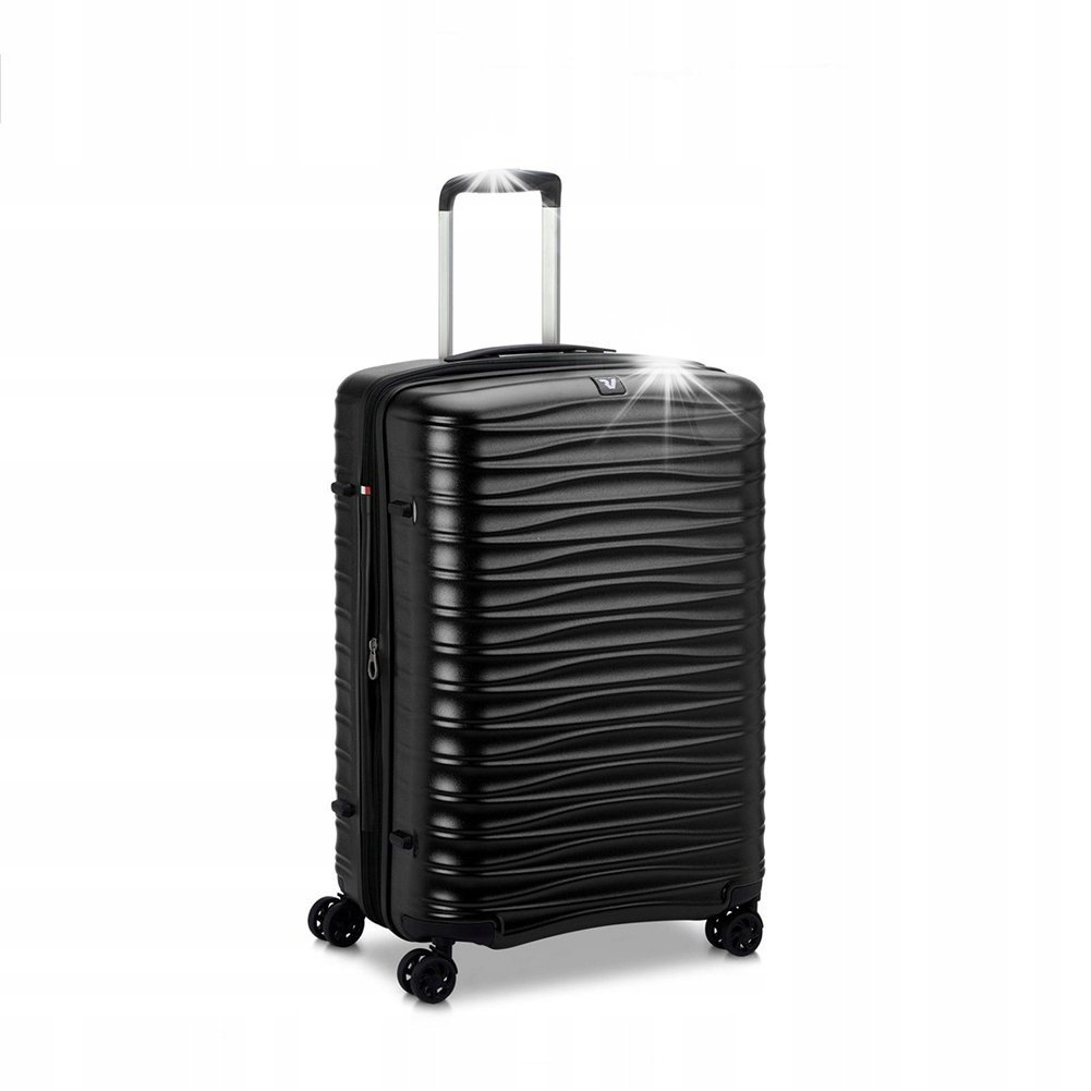 Walizka średnia Roncato Wave 66 cm - Nero