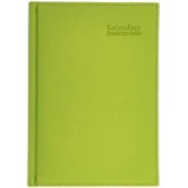 Kalendarze - Kalendarz naucz. 2025/26 A5 tyg. Vivella seledyn - miniaturka - grafika 1