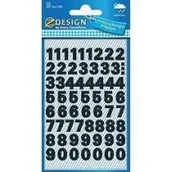 Scrapbooking - Avery Zweckform Avery Zweckform, naklejki na zeszyty, Cyferki, czarne - miniaturka - grafika 1