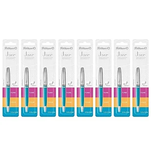 Pelikan 815031 długopis Jazz Classic, petrol, 8 sztuk - Długopisy - miniaturka - grafika 1