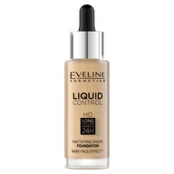 Podkłady do twarzy - Eveline Cosmetics Cosmetics Liquid Control HD Matujący podkład do twarzy 016 Vanilla Beige 32ml 62973-uniw - miniaturka - grafika 1