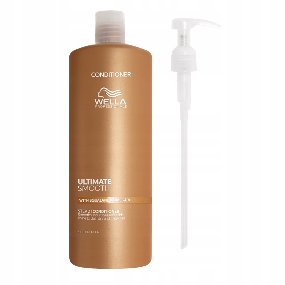 Wella Ultimate Smooth Odżywka do Włosów Suchych 1000 ml Pompka