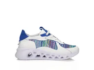 Półbuty damskie - Sneakersy damskie Toscanio MU 871, biało-niebieskie, 40 - miniaturka - grafika 1