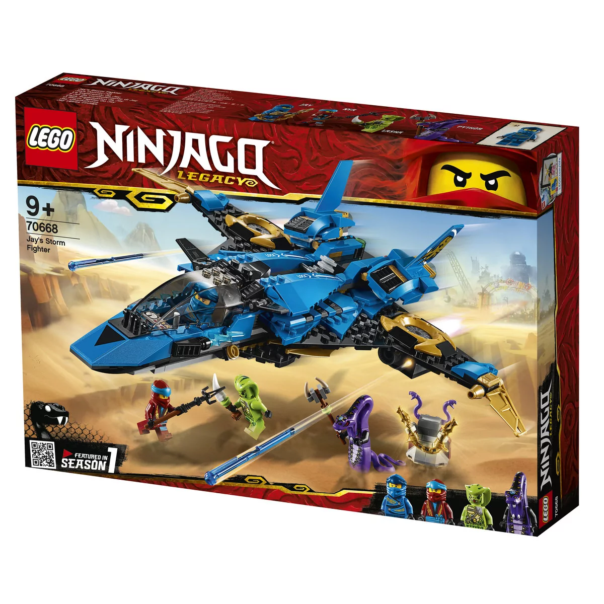 LEGO Ninjago Burzowy myśliwiec Jaya 70668