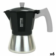 Zaparzacze i kawiarki - Włoski ekspres do kawy Quttin 9 filiżanek ze stali aluminiowej 450 ml (6 sztuk) - miniaturka - grafika 1